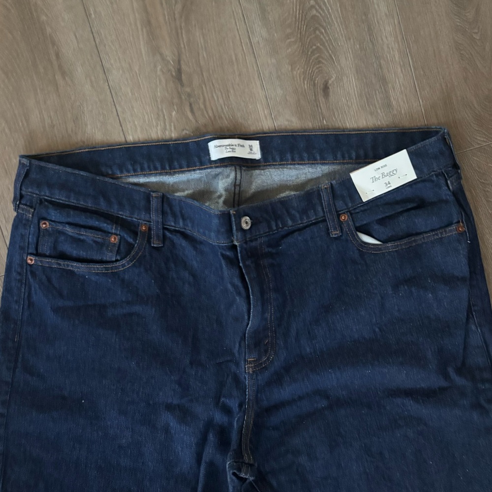 Dark Blue Baggy Jean